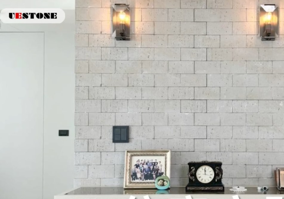 Brick Travertine TBD-3300 application 3