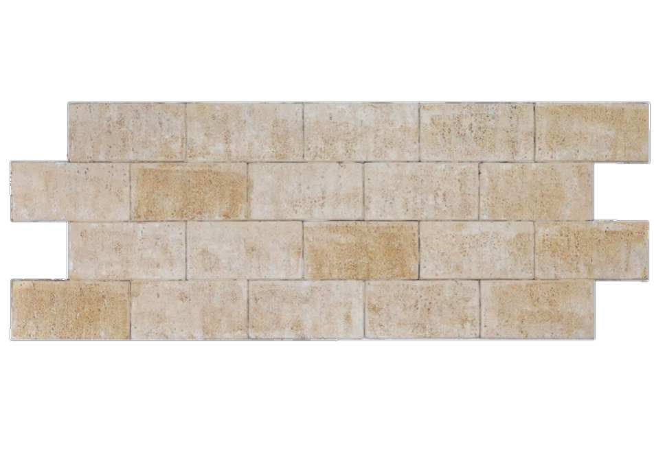 Brick Travertine TBD-2800 application 1