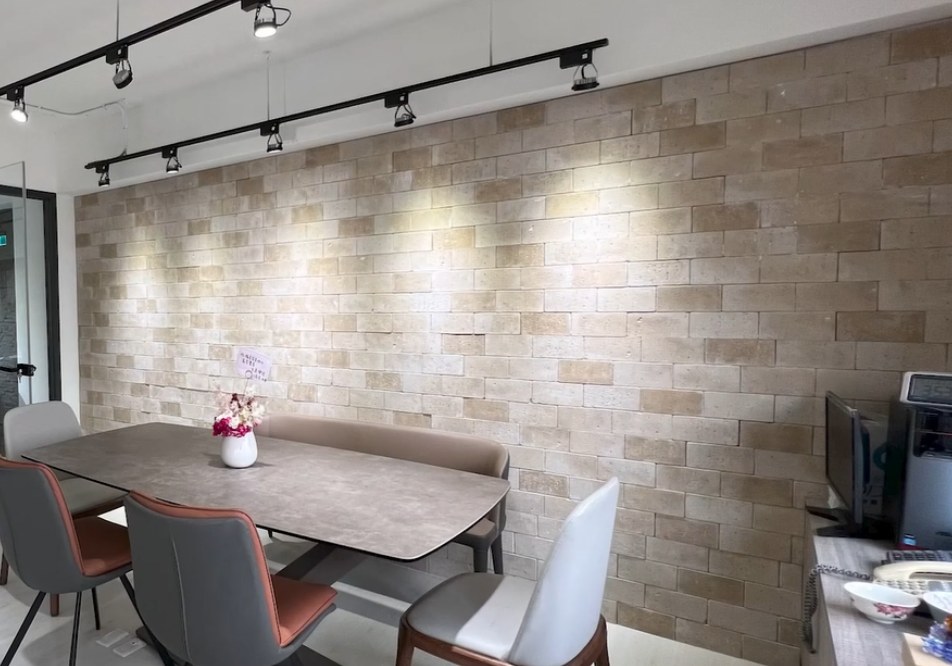 Brick Travertine TBD-2800 application 2